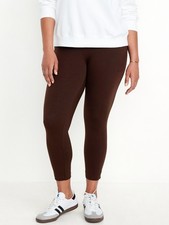 Old Navy High Waisted Layering 7/8 Legging-Maplewood-Size 3X-NWT