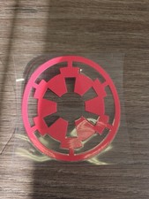 Galactic Empire Star Wars Red UVDTF Decal Made In USA Waterproof