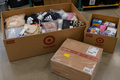 Target Overstock Merchandise with Household Product Variety