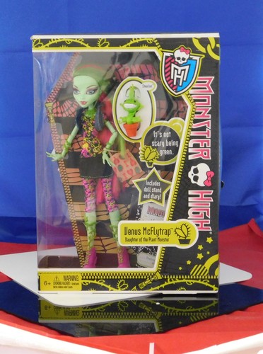 2012 Monster High Wave 4 Venus Fliegenfalle X3651 Neu in OVP