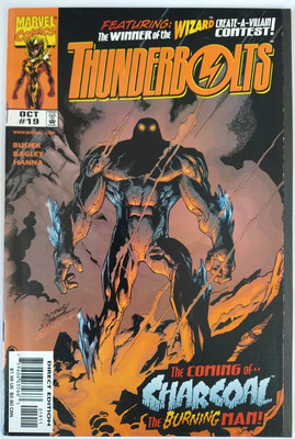 #ad #ad Marvel Comics Thunderbolts #19 1st Appearance Charcoal VF 8.5 $2.99