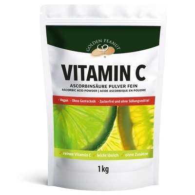 Ascorbinsäure fein 1 kg hochreines Vitamin C Lebensmittelqualität E300 PREMIUM