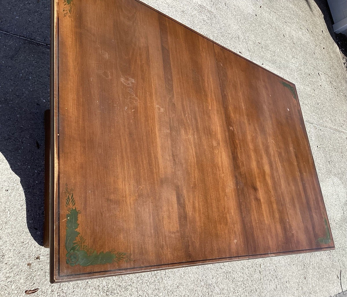 Solid Wood Hitchcock Dining Table | eBay