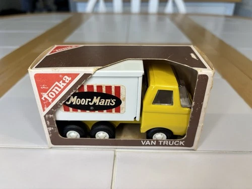 Tiny Tonka Van Truck Moormans Moor Mans