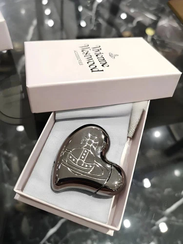 Vivienne Westwood Orb Heart Lighter Gunmetal Gas Lighters New With
