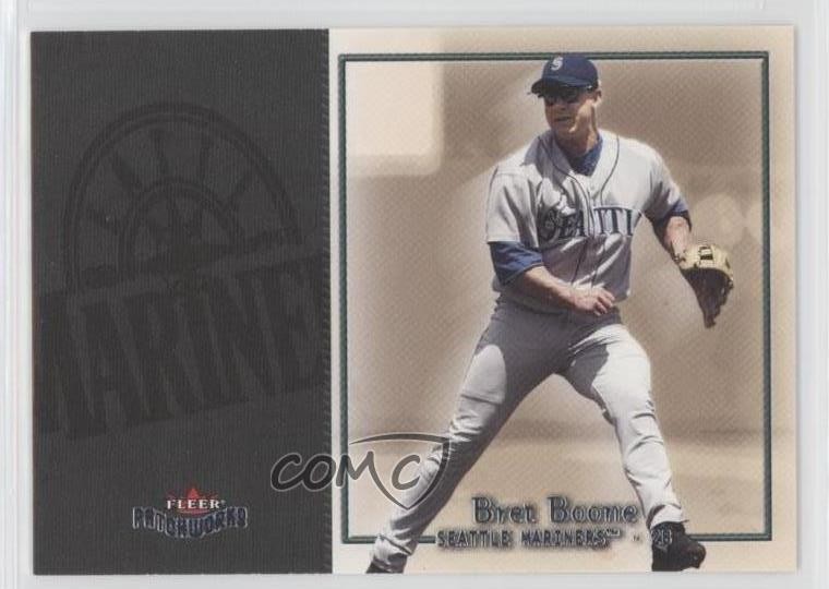 2004 Fleer Patchworks Bret Boone #11 2u3