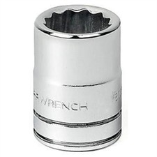 GearWrench 1/2 Inch Drive 12 Point Standard SAE Socket 1-1/2 Inch
