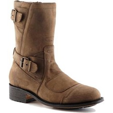 Grinders Route 66 Mens Womens Brown Biker Boots Size 3-12