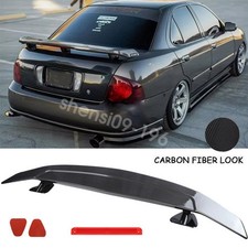46 Carbon Style Gt Racing Car Rear Trunk Spoiler Lip Wing For Nissan Sentra 46 Carbon Style Gt Racing Car Rear Trunk Spoiler Lip Wing For Nissan Sentra