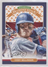 2020 Panini Donruss Diamond Kings On Fire 45/75 Cody Bellinger #3 o3p