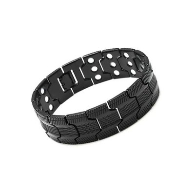 Pure Copper Bracelet 3500 Gauss Magnetic Therapy Strong Healing with Regulator