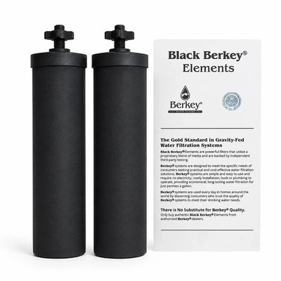 Berkey BB9-2 Replacement Water Filter for Gravity-Fed Filtration System 2 Pack