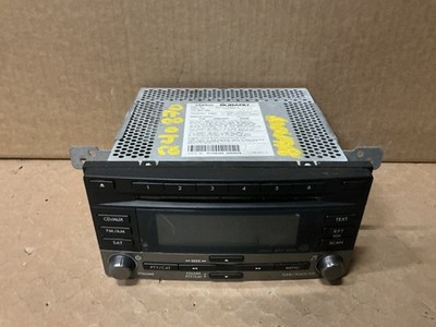 2009-2013 SUBARU FORESTER AM FM CD RADIO RECEIVER DISPLAY SCREEN OEM 86201SC600