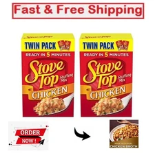 Stove Top Stuffing Mix, Chicken, 12 Ounce Box (Pack of 2)