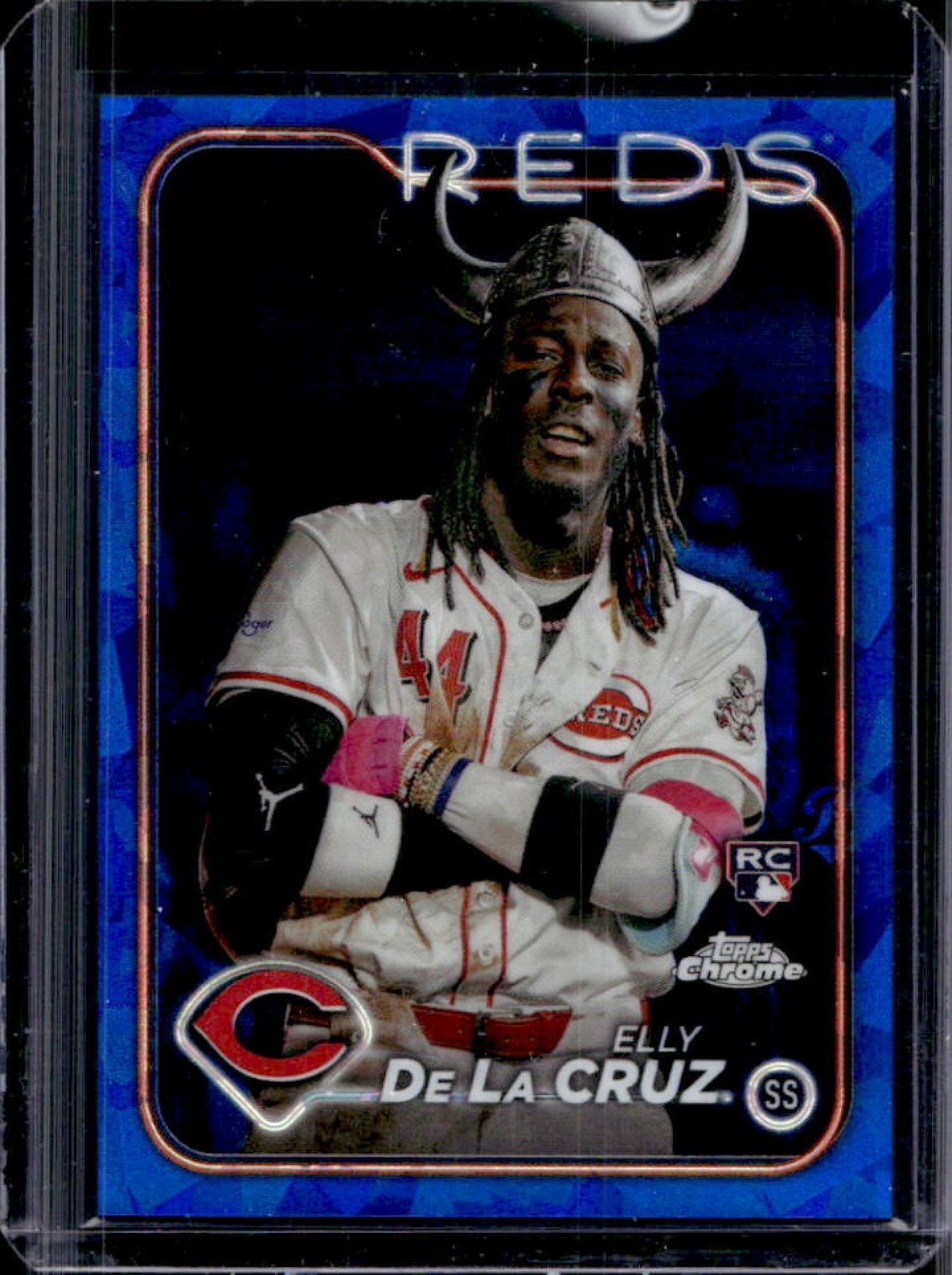 2024 Topps Chrome Sapphire Elly De La Cruz Image Variations RC Rookie #141 Reds