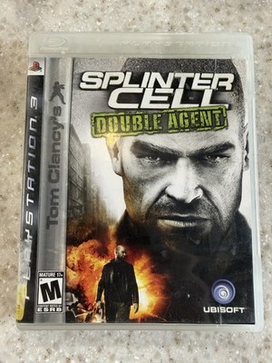 SPLINTER CELL DOUBLE AGENT PLAYSTATION 3 GAME PLAY STATION PS3 DISC COMPLETE