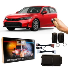 Remote Starter For Honda Civic 2022-2025 | 2x 4-Button Remotes | Plug and Play