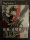Metal Gear Solid 2: Sons of Liberty PlayStation 2, 2001) Complete W/Reg Card!