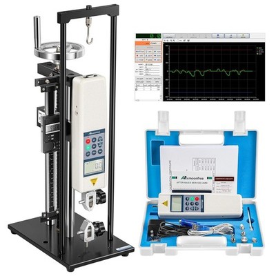 Digital Force Gauge 500N Push Pull Gauge with Force Gauge Stand Force Test St...