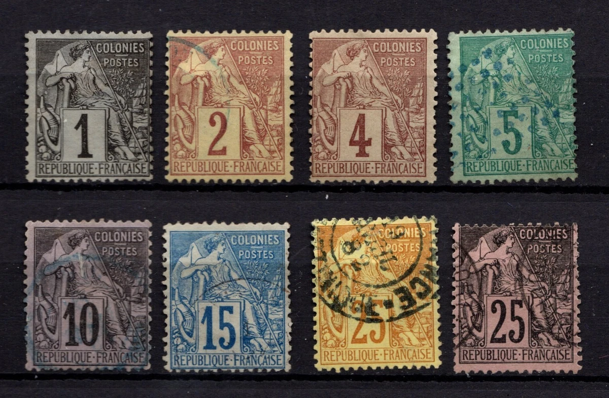 Collection de timbres France oblitérés Taxes