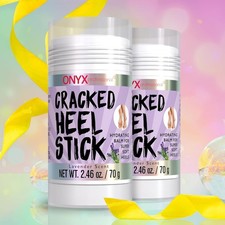 Onyx Professional Cracked Heel Repair Balm Stick 2 Pack Dry Cracked Feet