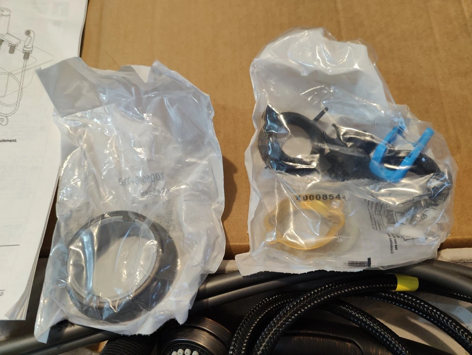 Delta 4353-RB-DST Linden Single-Handle Kitchen Faucet In Venetian Bronze - Image 3 of 4