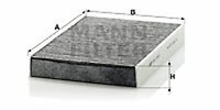 Mann-Filter CUK 2743 Filter, Innenraumluft FüR CitroËN (DF-PSA), Peugeot
