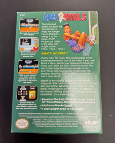 Arch Rivals (Nintendo Entertainment System, 1990) NES Complete In Box CIB
