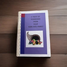 Masonic Lodge Eastern Star Tennessee cookbook Cryptic Rite York ethnic Southern