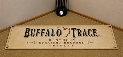 Buffalo Trace Whiskey Vinyl Banner Shop Mancave