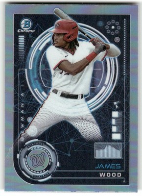 2024 Bowman #BAI-17 James Wood Bowman A.I.