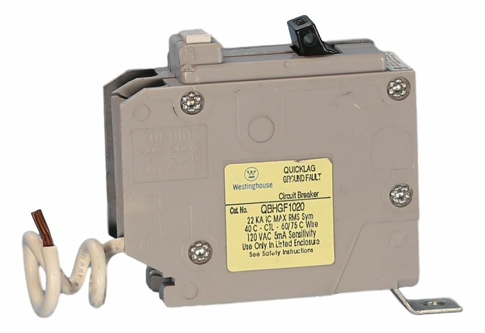 QBHGF1020 Eaton Ground Fault Circuit Breaker 22k eBay