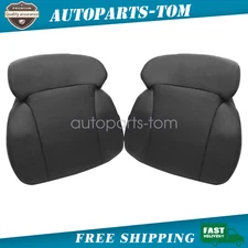 For 2006-2011 Lexus GS300 GS350 Driver & Passenger Top Leather Seat Cover Black