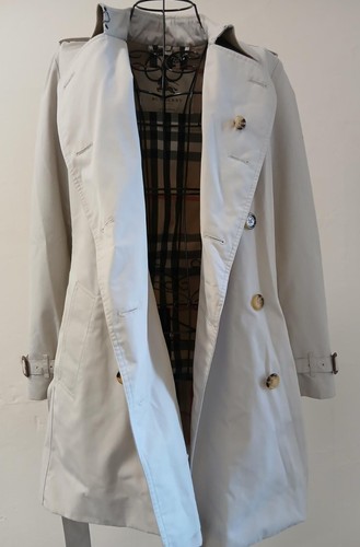 Burberry London Beige LadiesTrench Coat - Picture 3 of 13