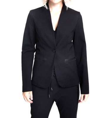 Zhrill Blazer Jacke Schwarz Salma Einreiher Freizeit Smart Größe XL Neu mit Etikett