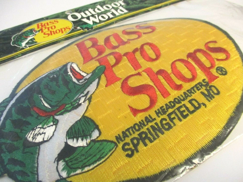 PARCHE DE PESCA BASS PRO SHOPS PARCHE "1" 6 X 8 PULGADAS XL SELLADO DE FÁBRICA #17 Foto 3 de 4