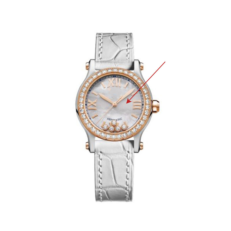 Sapphire Crystal Watch Glass for Chopard Happy Sport Watch 278573