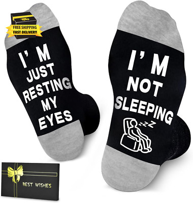 Birthday Gifts for Men Dad Fathers Day Gifts for Him Husband, I'M Not Sleeping I