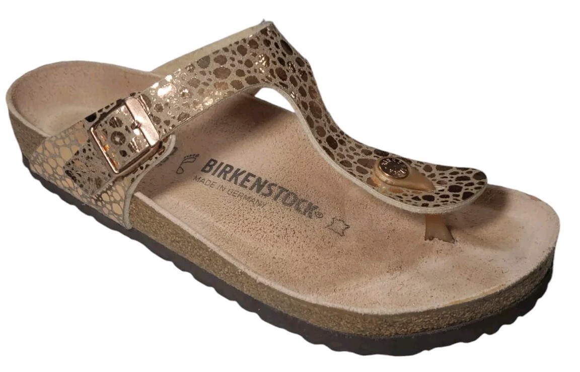 Metallic Copper Gizeh Birko Flor Birkenstock Birkenstock Gizeh
