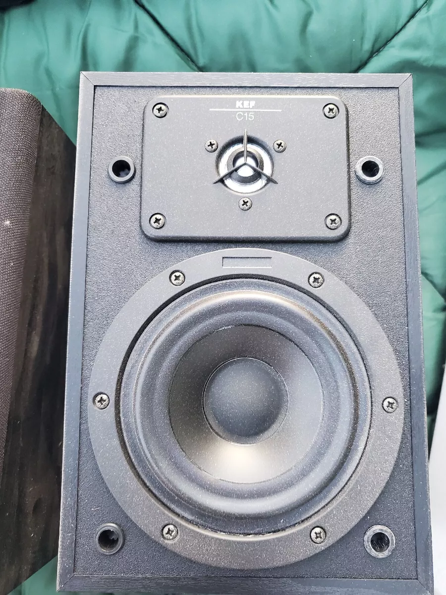 KEF C15 SP x2 80 watts 3091 Bookshelf speakers eBay