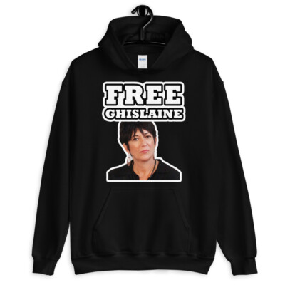 Free Ghislaine Hoodie, Gelane Maxwell Meme, Tim Dillon Alex Jones JRE