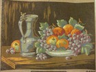 Painted Needlepoint Canvas Margot de Paris Nature Morte d’apres Narudalt 8 x 11 — photo 1