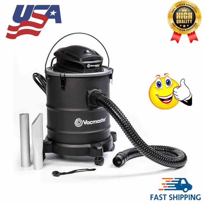 6 Gallon 8 Amp Ash Vacuum Cleaner Fireplaces Pellet Stoves BBQ Grill