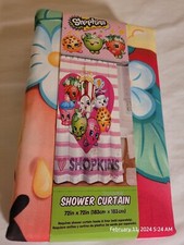 Shopkins Cloth Shower Curtain 72x72