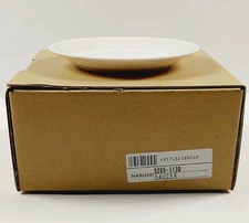 NARUMI Bone China 9265-1130 Royal Court Cylinder Cappuccino Cup Saucer Whte 6 PK