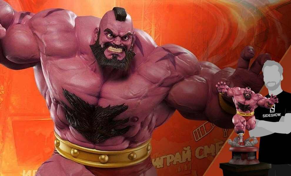 POP CULTURE SHOCK EXCLUSIVE ZANGIEF V-TRIGGER 1/4 STREET