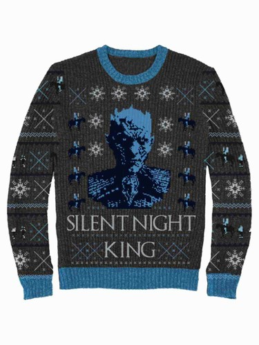 Silent Night King Sweater Small 