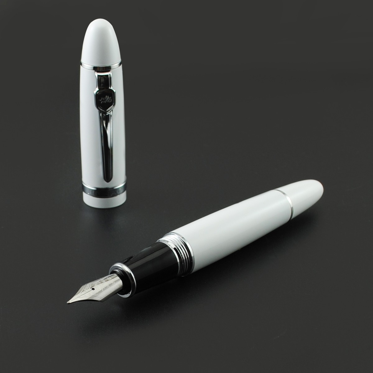 Promotion Jinhao 159 General White Fountain Pen Nibs Medium Fine