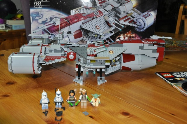 lego star wars republic frigate 7964