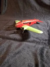 Rare Vintage Wyandotte Toys USA Metal Toy Airplane Pre War ? Pressed Steel 